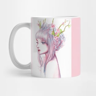 Cherry Blossom Princess Mug